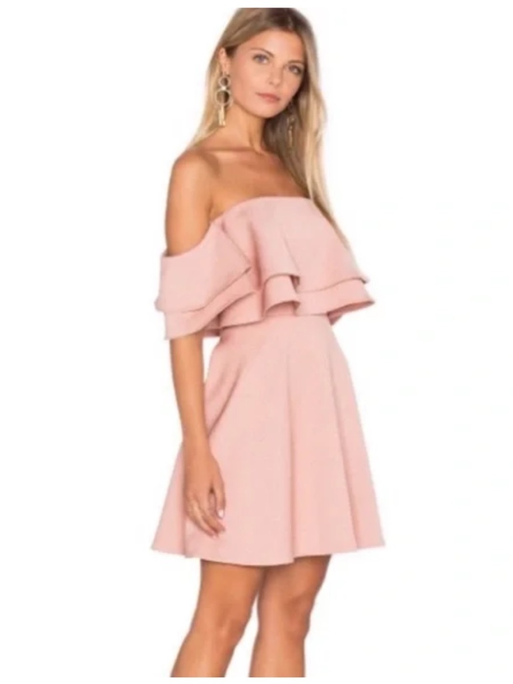 Keepsake the Label Two Fold Dress (dusty pink) Size XS